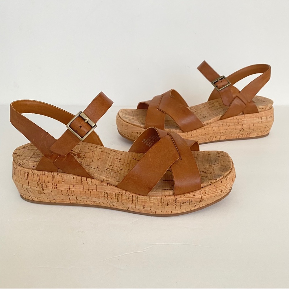 Korks Kork Ease 11 Sandals Platform Shoes Brown